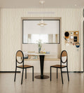 Dimoon Grasscloth Peel Stick Wallpaper 78.7x17.3in Blue Golden Linen Texture