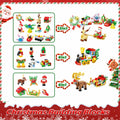 Advent Calendar 2024 Building Blocks Set 12-in-1 Countdown to Christmas
