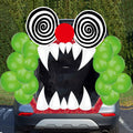 Halloween Trunk Or Treat Car Decorations Kit Clown Stickers Door Archway