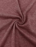 Uincloset Women's Long Sleeve Lace Crochet Tunic Blouse Wine Red Size XXL