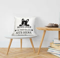 Huester French Bulldog Pillow Covers Dog Decor Gifts 18x18