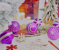 Dohance Christmas Ornaments Set 9ct Tree Decoration Balls Holiday Decor