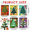 40 Sheets Christmas Tree Stickers DIY Crafts Party Present Supply