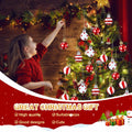 Shappy 72 Pc Mini Red Christmas Ball Ornaments 1.2 Inch Xmas Decor