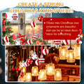 Shappy 72 Pc Mini Red Christmas Ball Ornaments 1.2 Inch Xmas Decor