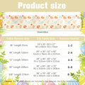 QIHOMPIB Easter Table Runner Colorful Eggs Polyester 13x72 Inch