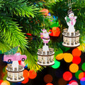 Weysat 3 Pcs Christmas Money Holder Ornaments Wooden Black Cat Xmas Decor