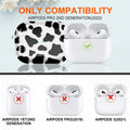 Maxjoy AirPods Pro Case 1st/2nd Gen Safety Lock Keychain Floral Cover