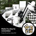 [Like New] Onteftshop Baby Boxes Letters Clear Black 4pcs Party Decorations