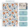 The Fine Living Company 2pc Thankful Grateful Dish Towels 18x28 Blue Orange