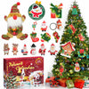 [Like New] BUSY DINOS Advent Calendar 2024 24 Days Christmas Tree Pendant Decoration