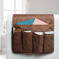 MDSTOP Remote Control Holder 5 Pockets Sofa Couch Armrest Organizer