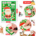 LovesTown 56PCS Waterproof Christmas Face Stickers for Kids Party Favors