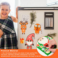 LovesTown 56PCS Waterproof Christmas Face Stickers for Kids Party Favors