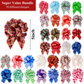 VGOODALL Christmas Pull Bows 5 Inch 30PCS Red Gift Wrap Decor