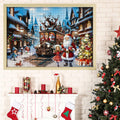 Advent Christmas Puzzle 2024 1008pcs Paper Calendar Holiday Game Green