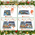 DBPBToU 1000pcs Christmas Caribou Jigsaw Puzzle Unique Pieces for Adults