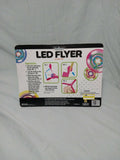 Big Time Toys LED Flyer Flying Toy 2 Launchers Battery Included Plastic