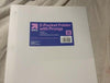 up&up 2 Pocket Plastic Folder with Prongs White Polypropylene