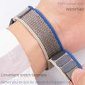 ALSMGGBPAF Quick Release Trail Loop Watch Bands 22mm Adjustable Black