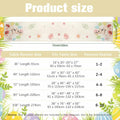 QIHOMPIB Easter Table Runner 13x72 Inch Pastel Rabbit Eggs Polyester