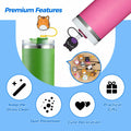 JSMIECO 10Pcs 9-10mm Waterproof Straw Covers for Stanley 30/40oz Cups
