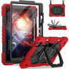 WESOROL iPad Air 11" Case M3 2025 M2 2024 7th/6th Gen 360 Stand Pen Holder Black