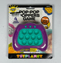 Toy Plane Pop It Light-Up Sensory Fidget Game Blue Green