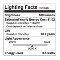 GE Refresh HD LED 60W A19 Daylight Bulbs 4 Pack General Purpose