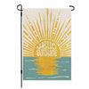 QQPPOLIU Summer Garden Flag Double Sided Linen Fabric 12x18 Inch Outdoor