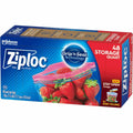 Ziploc Double Zipper Storage Bags DRACB003103CT Clear 0.6 lbs Pack