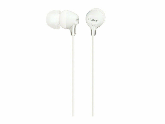 Sony MDREX15LP In-Ear Earbud Headphones White EX Series Wired White