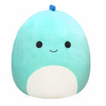 Squishmallows Emery Latte Squeaky Plush Dog Toy 3.5" Multicolor