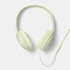 [Like New] Heyday Wired On-Ear Headphones Lightweight Built-In Mic 3.5mm Jack Green