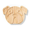 Mondo Llama Wood Dog Craft Unfinished 5.1" Height Wooden Dog to Paint