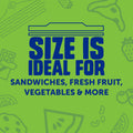 [Like New] Ziploc Sandwich & Snack Bags 105 Count EasyGuide Grip n Seal Storage
