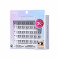 KISS Lash Extension Kit Natural Wispy Wisps 10-12-14mm Black 30 Clusters
