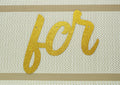 zxyxka Gold Glitter Funeral for My Youth Birthday Party Banner