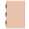 The Everygirl Wellness Planner 2025 Weekly Monthly Wirebound Desert Rose 5x8