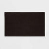 Threshold™ Antimicrobial Cotton Jacquard Bath Rug 20x34 Black