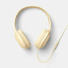 heyday Wired On-Ear Headphones Mist Yellow Built-In Mic 3.5mm Jack