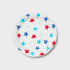 Sun Squad Disposable Plates 6.8x6.8 Red Blue Star 20ct