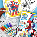 Crayola Spiderman Color Wonder Coloring Set 18 Mess Free Pages for Kids