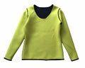 ValentinA Womens Neoprene Body Shaper Slimming T-shirt Black Size XXL