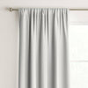 [Like New] Room Essentials 42x84in Heathered White Room Darkening Curtain Panel