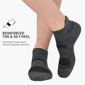 NTCARE Men's Athletic Ankle Socks 6 Pairs Cushioned Low Cut Arch Support