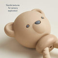 Itzy Ritzy Silicone Rattle Toy Bear Soft Jingle Handle 3+ Months