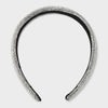 A New Day Rhinestone Headband Silver Gleaming Rhinestone Lined