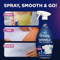 Downy Wrinkle Releaser Spray Light Fresh Scent Fabric Refresher 33.8oz