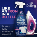 Downy Wrinkle Releaser Spray Light Fresh Scent Fabric Refresher 33.8oz